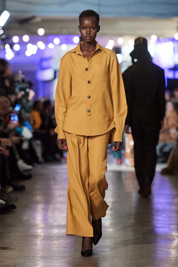 LABRUM Fall Winter 2023 London Fashion Week lfw fw23 London runway show menswear womenswear Africa From Greener Pastures