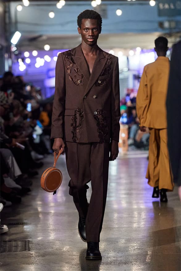 LABRUM Fall Winter 2023 London Fashion Week lfw fw23 London runway show menswear womenswear Africa From Greener Pastures