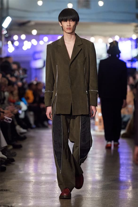 LABRUM Fall Winter 2023 London Fashion Week lfw fw23 London runway show menswear womenswear Africa From Greener Pastures