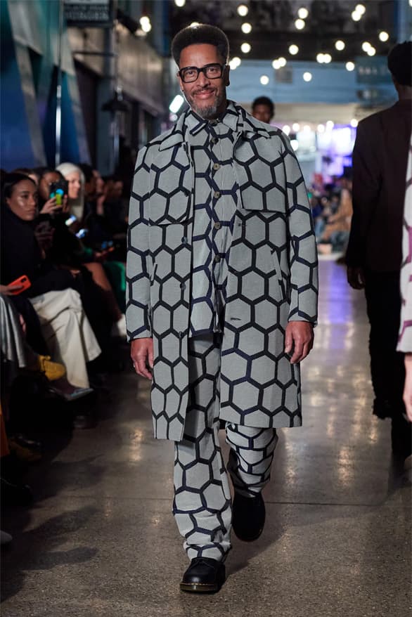 LABRUM Fall Winter 2023 London Fashion Week lfw fw23 London runway show menswear womenswear Africa From Greener Pastures