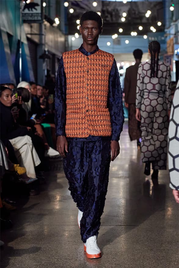 LABRUM Fall Winter 2023 London Fashion Week lfw fw23 London runway show menswear womenswear Africa From Greener Pastures