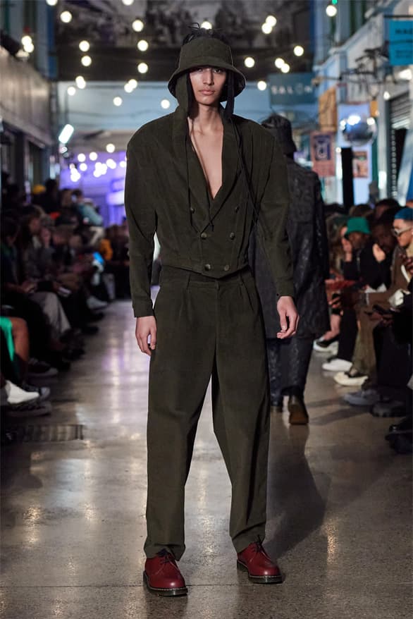 LABRUM Fall Winter 2023 London Fashion Week lfw fw23 London runway show menswear womenswear Africa From Greener Pastures