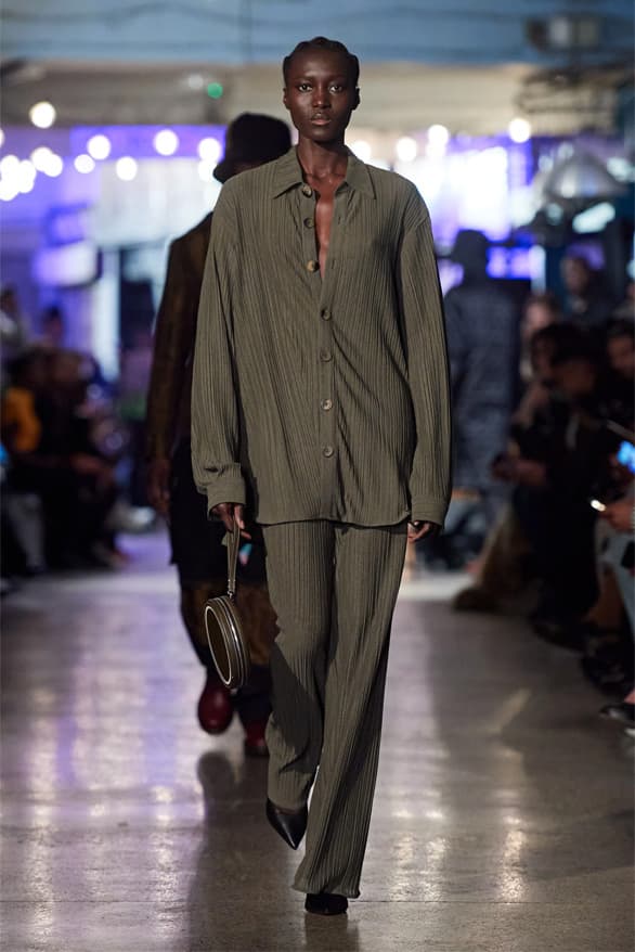 LABRUM Fall Winter 2023 London Fashion Week lfw fw23 London runway show menswear womenswear Africa From Greener Pastures