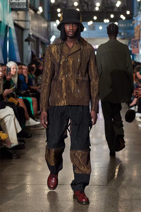 LABRUM Fall Winter 2023 London Fashion Week lfw fw23 London runway show menswear womenswear Africa From Greener Pastures