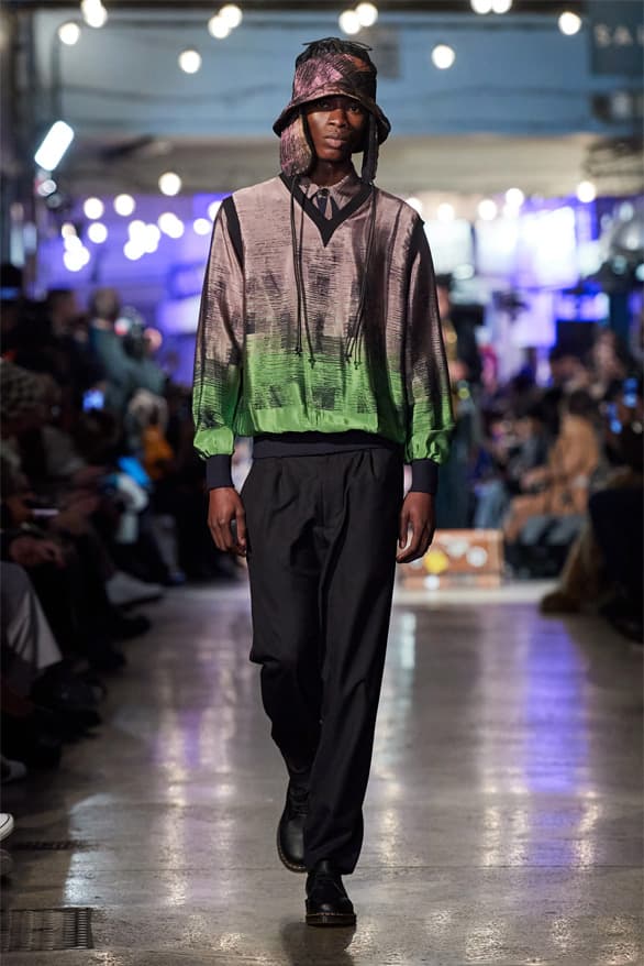 LABRUM Fall Winter 2023 London Fashion Week lfw fw23 London runway show menswear womenswear Africa From Greener Pastures