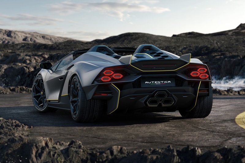 Lamborghini invencible autentica one off roadster coupe end of the v12 supercar era news images info