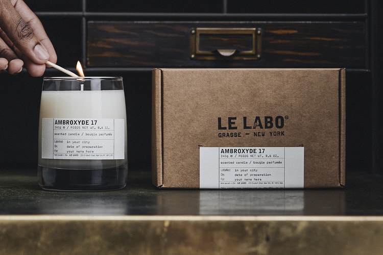 Le Labo's New AMBROXYDE 17 Candle Features a Synthetic Molecule