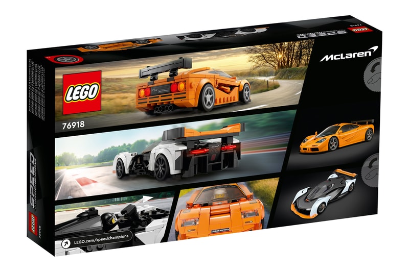 Lego Unveils McLaren Double Pack With F1 LM And Solus GT