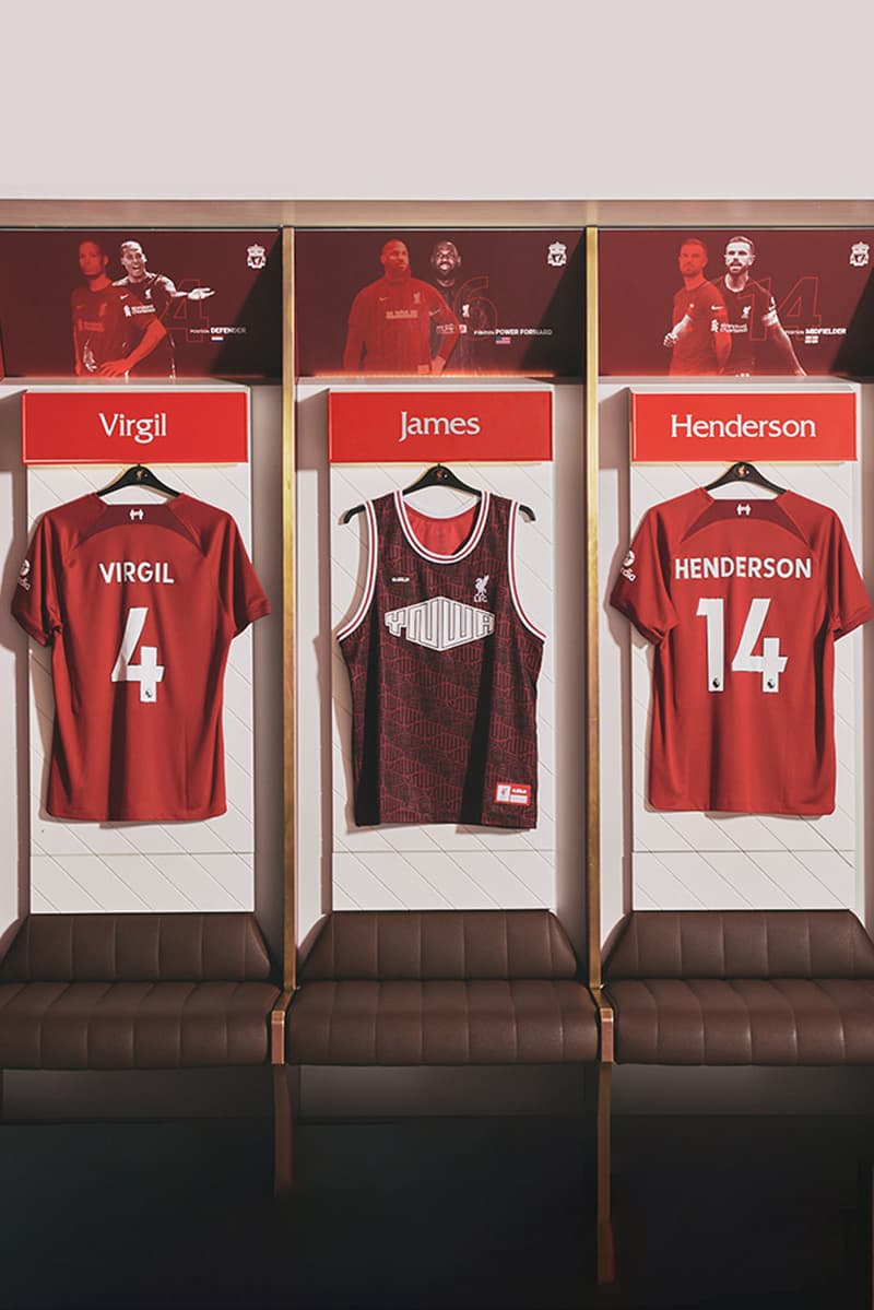 Liverpool FC x LeBron James Official Imagery | Hypebeast