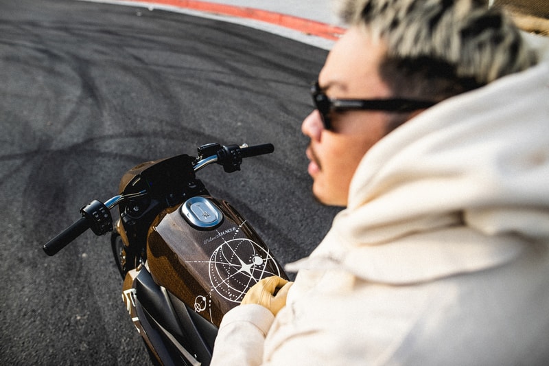 LiveWire One CURRENT Race Service Tattoo Artist Dr. Woo Bike Stylist Mikey Ojeda SMCO James Kirkham Silent Dancer Moto Apparel Capsule