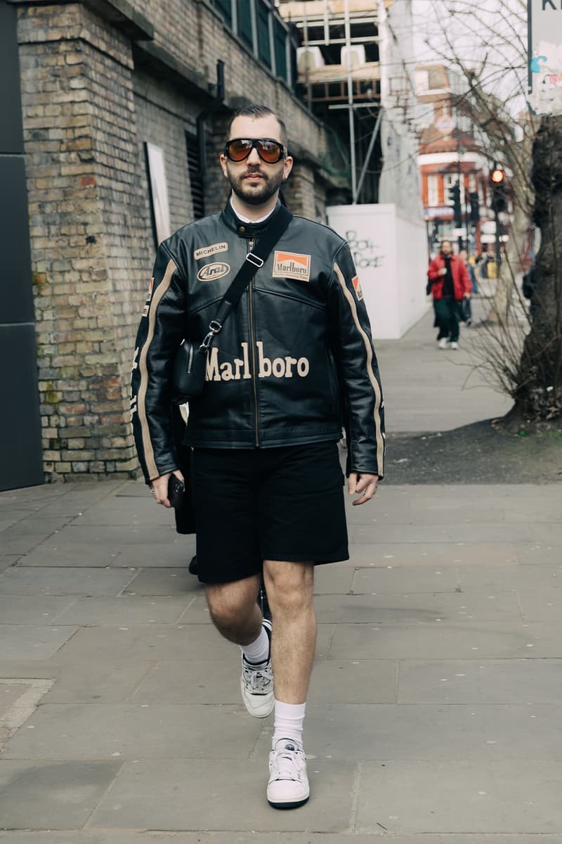 London Fashion Week Fall/Winter 2023 Street Style fw23 british capital punk uk united king