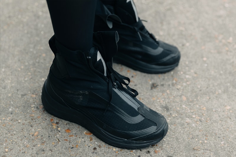 Biggest Street Style Footwear Trends From London York Fashion Week FW23 fallwinter 2023 salomon margiela tabi reebok nike air humara 