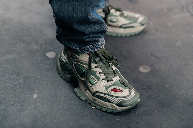 Biggest Street Style Footwear Trends From London York Fashion Week FW23 fallwinter 2023 salomon margiela tabi reebok nike air humara 