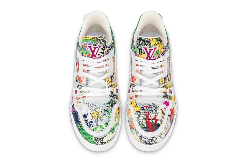 LV Trainer comics Release Information details 1AB9XC sneakers footwear hype ss23 Virgil Abloh