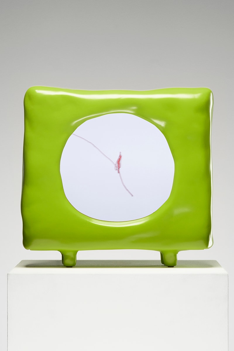 Maarten Baas Debuts Cartoonish Clay Clocks