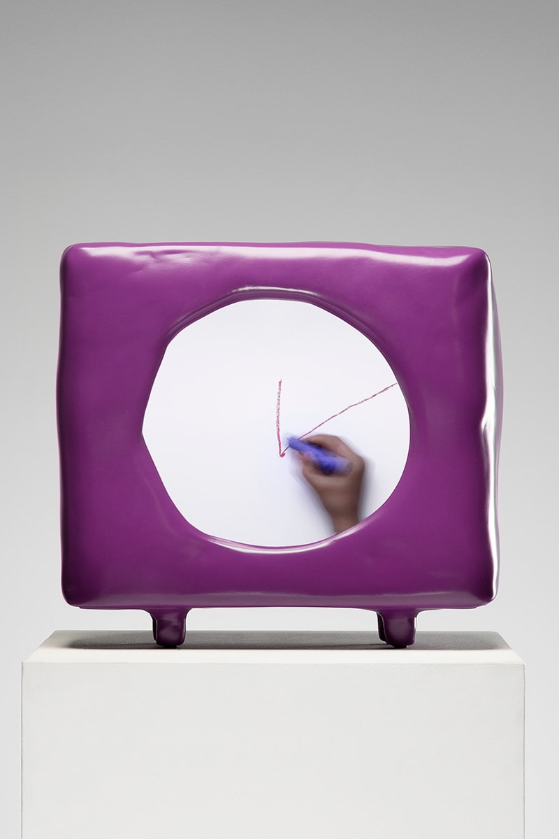 Maarten Baas Debuts Cartoonish Clay Clocks