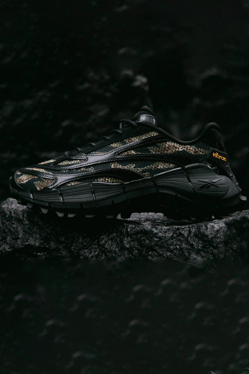 Maharishi Reebok Zig Kinetica 2.5 Collaboration Sneaker UK Footwear Shoes Trainers Vibram Tigerstripe Fashion 