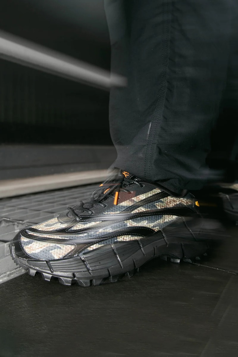 Maharishi Reebok Zig Kinetica 2.5 Collaboration Sneaker UK Footwear Shoes Trainers Vibram Tigerstripe Fashion 
