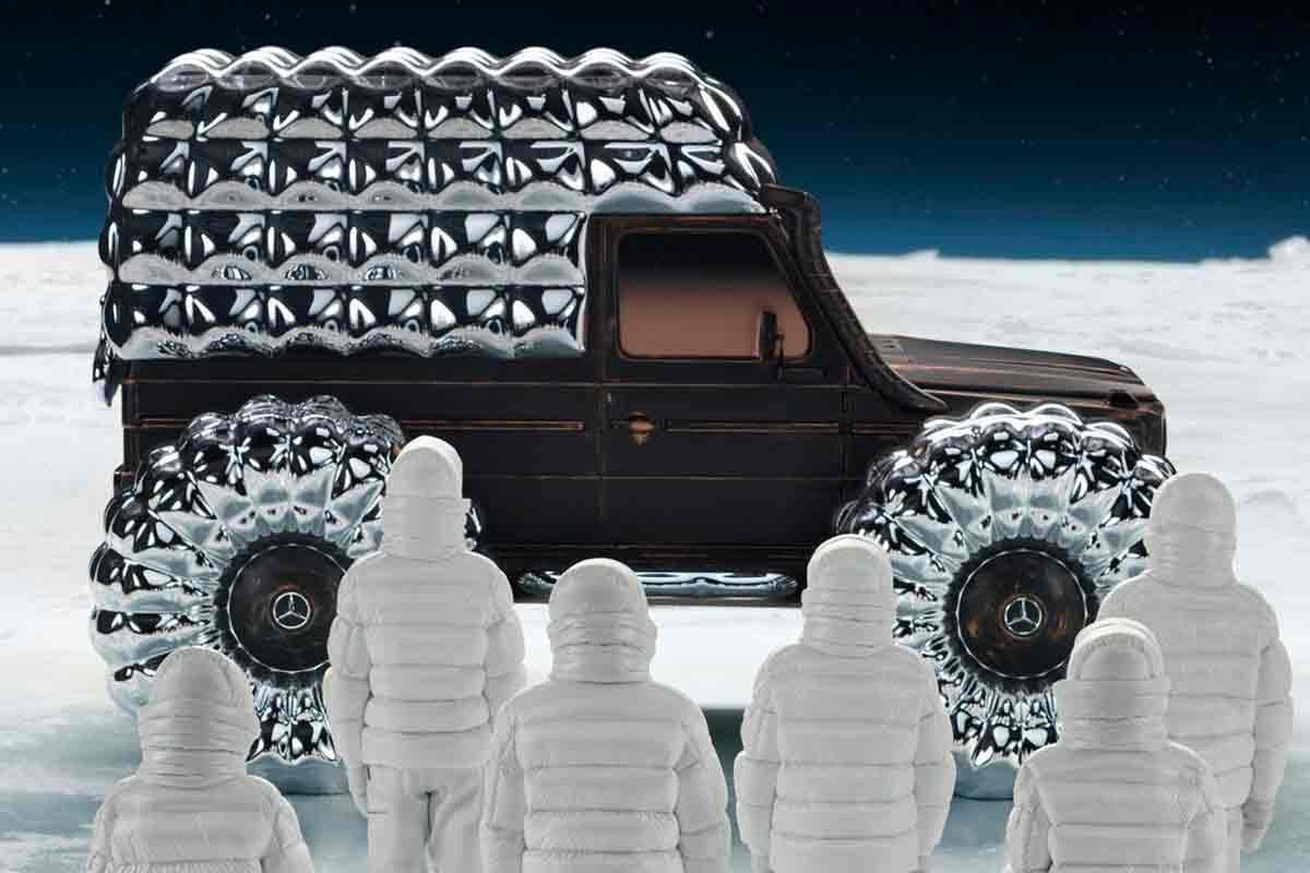 Mercedes Benz and Moncler Motor on With Collaborative Reimagination of the G-Class