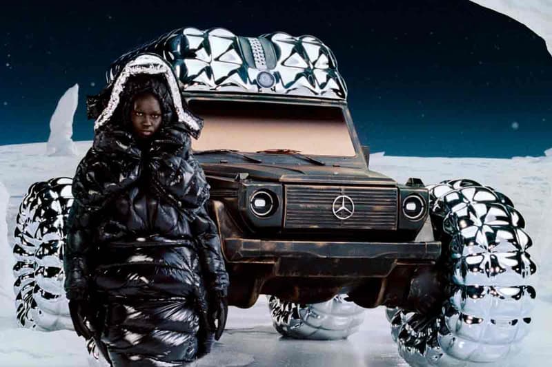 Mercedes Benz and Moncler Motor on With Collaborative Reimagination of the G-Class