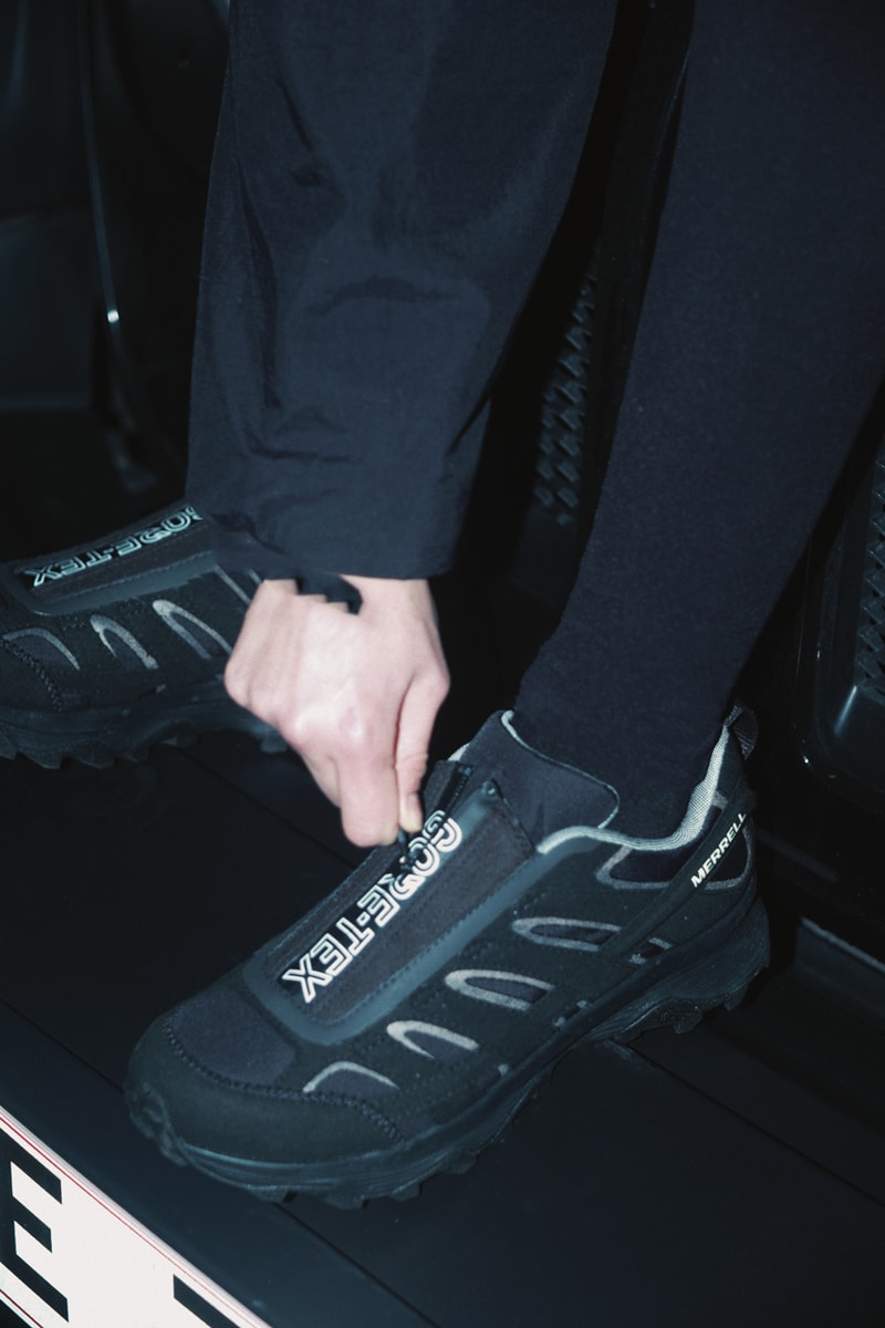 Merrell 1TRL Moab Speed Sneakers Footwear Shoes Trainers GORE-TEX Vibram Rubber Technical Rubber Olive White Black