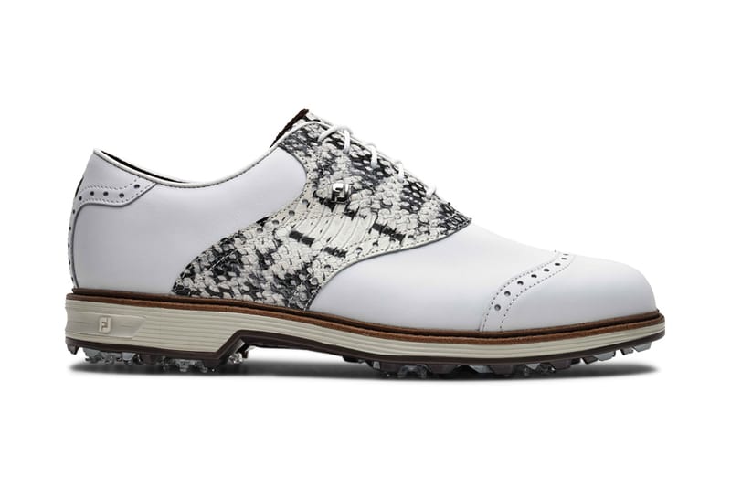 Metalwood Studio and FootJoy Unite for a Snakeskin Leather Golf Shoe