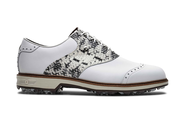 Metalwood Studio and FootJoy Unite for a Snakeskin Leather Golf Shoe