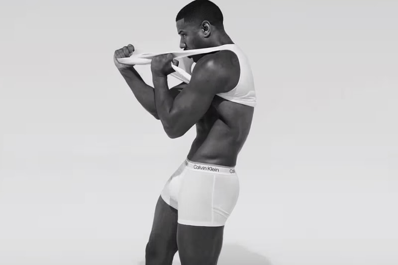 Майкл Б. Джордан в рекламной кампании Calvin Klein весна-лето 23