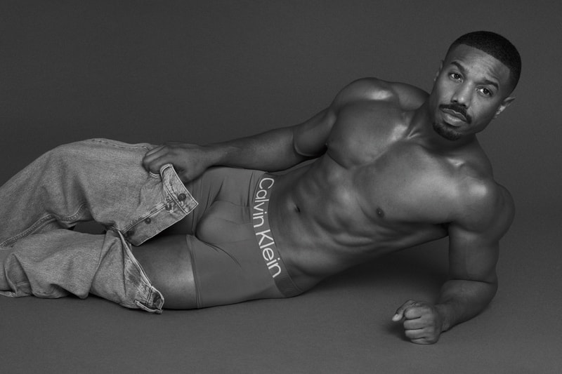 Майкл Б. Джордан в рекламной кампании Calvin Klein весна-лето 23