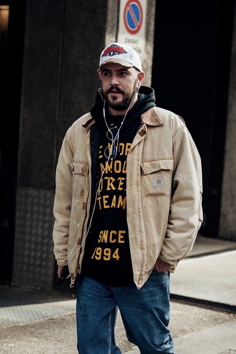 Milan Fashion Week FW23 Street Style fall/winter 2023 prada diesel versace raf simons bally mfw jordan off-white bottega veneta