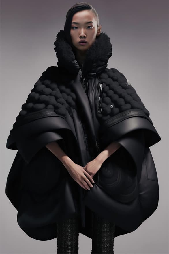 Bộ sưu tập hợp tác Moncler Genius Thu Đông 2023 lfw fw23 Bản gốc của Adidas Phím Alicia thiết kế mảnh vỡ thiên thần lòng bàn tay Pharrell Williams roc nation jay-z Salehe Bembury