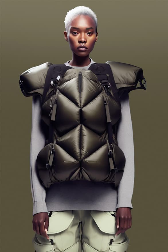 Bộ sưu tập hợp tác Moncler Genius Thu Đông 2023 lfw fw23 Bản gốc của Adidas Phím Alicia thiết kế mảnh vỡ thiên thần lòng bàn tay Pharrell Williams roc nation jay-z Salehe Bembury