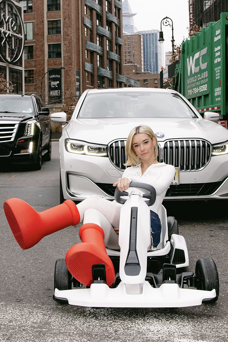 MSCHF Big Red Boots World of Dora the Explorer Sarah Snyder garrett bruce rubber release info date price