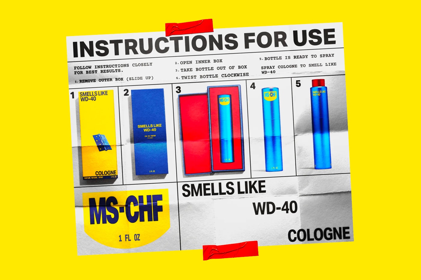 MSCHF WD 40 cologne casey neistat smells like release info 