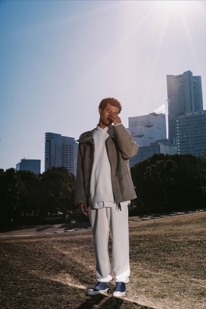 nanamica converse all star gore tex 115 birthday 2023 spring summer collection collaboration  release info date price dark navy gray 