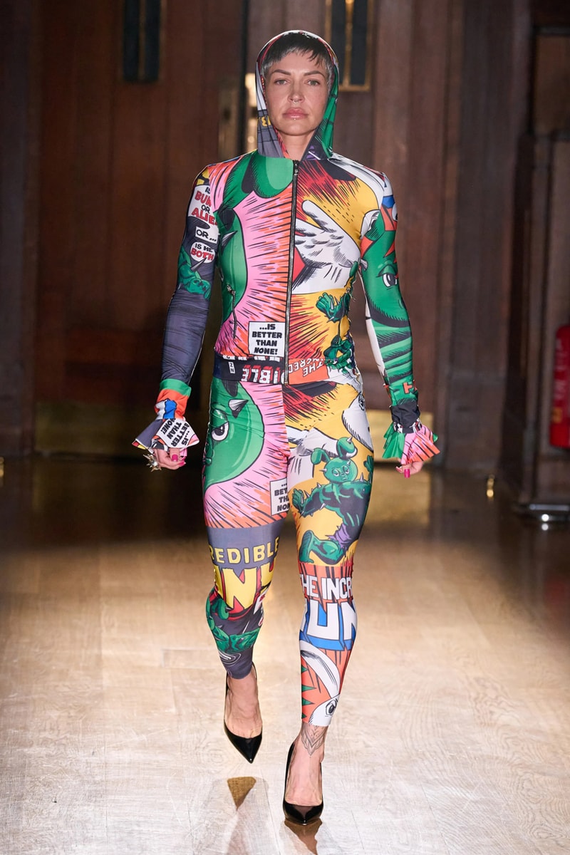 Natasha Zinko "Monster" Fall Winter 2023 FW23 Collection Mens Womenswear Runways London Fashion Week 