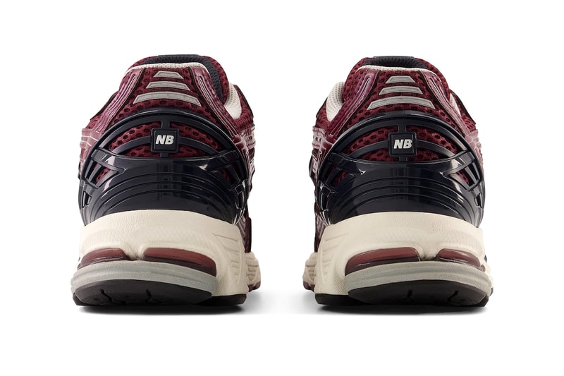 New Balance 1906R Receives a Burgundy Makeover M1906RCC sneaker running shoes dad shoes