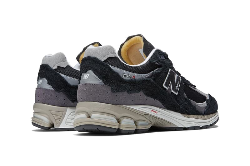 New Balance 2002R "Protection Pack" Returns With New Navy and Black Colorways M2002RDJ M2002RDK grayscale ripped vintage sneakers