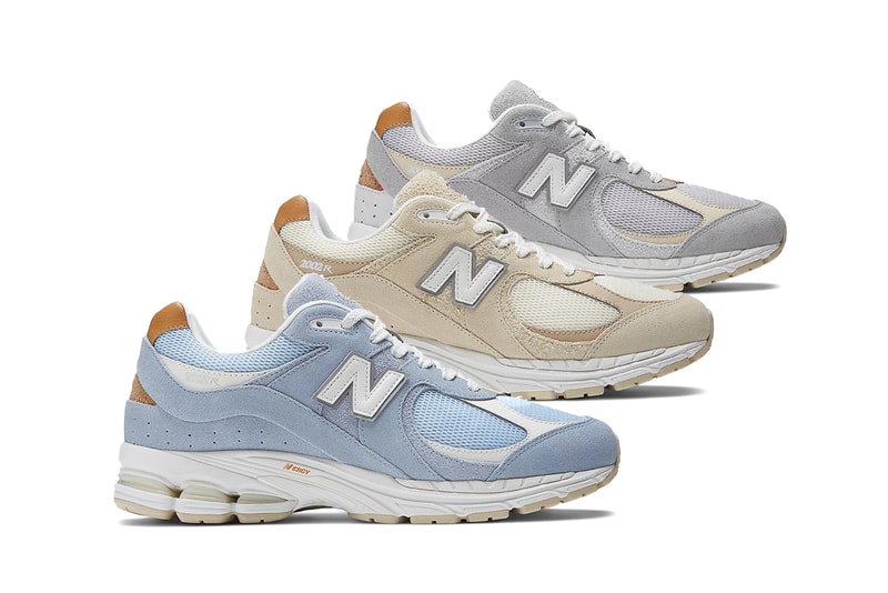 New Balance 2002R Pack Sneakers Footwear Trainers Protection Pack Wet Blue Concrete Grey Sandstone 