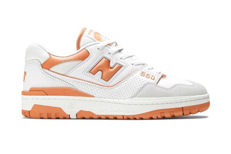 New Balance 550 Receives "Burnt Orange" Makeover
