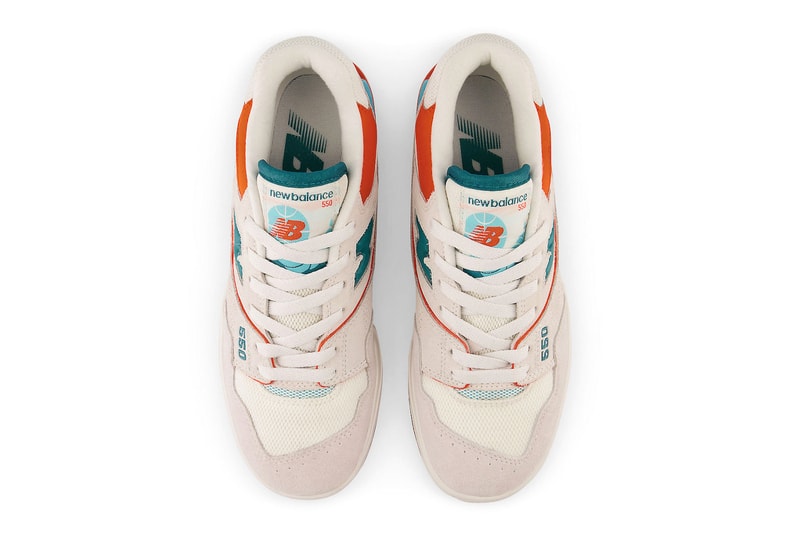 New Balance 550 Surfaces in Verdigris Colorway