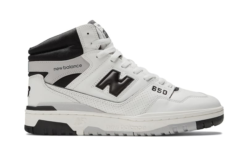 New Balance Dresses Its 650 in "White/Black"