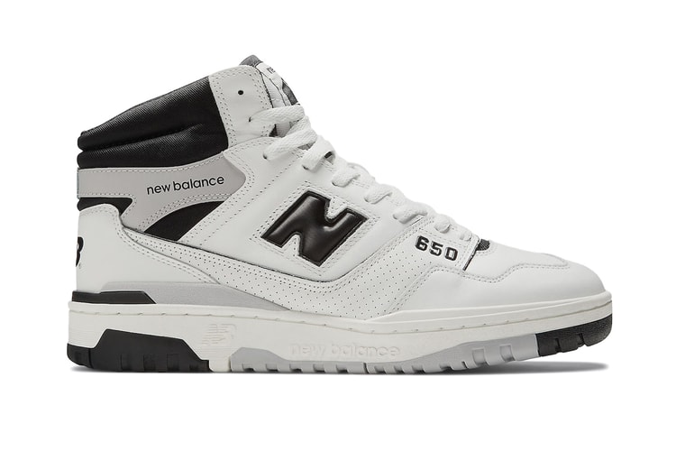New Balance Dresses Its 650 in "White/Black"