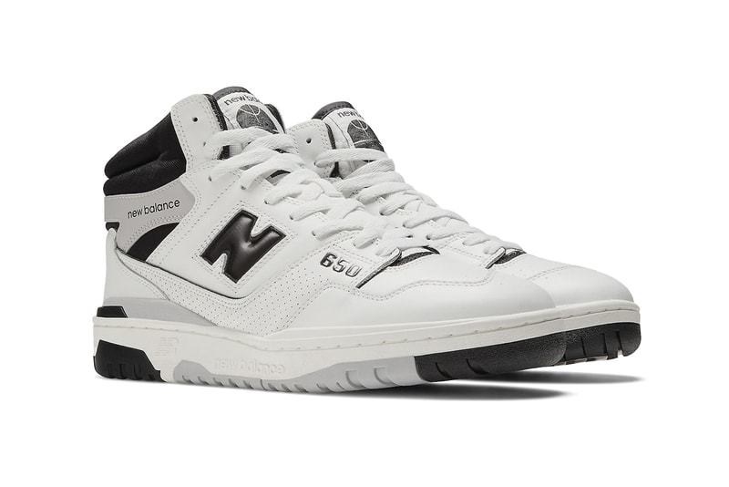 New Balance 650 Black White Sneakers Fashion Shoes Aime Leon Dore LA Lakers Trainers Shoes Footwear Basketball Running