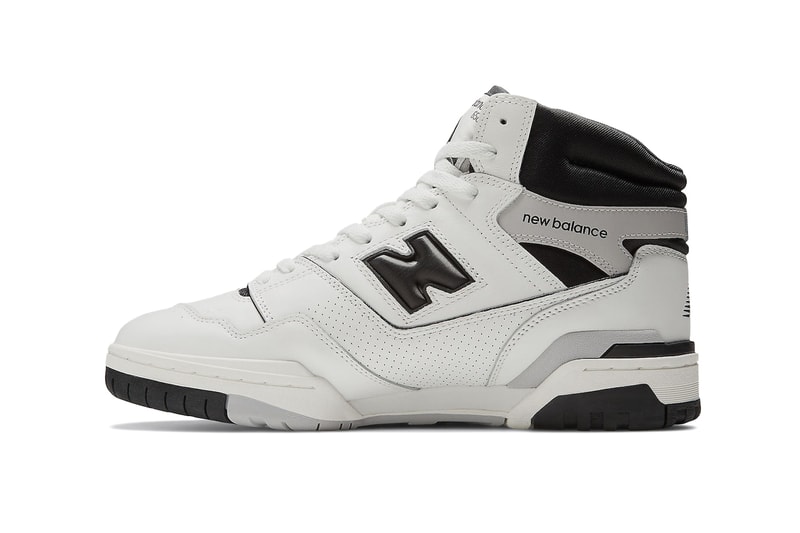 New Balance 650 Black White Sneakers Fashion Shoes Aime Leon Dore LA Lakers Trainers Shoes Footwear Basketball Running