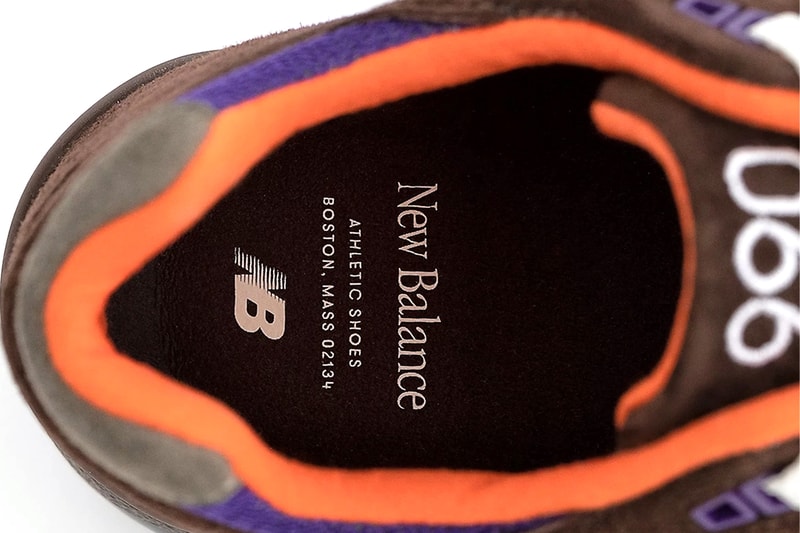 New Balance 990v2 "Made in USA" Surfaces in a Phoenix Suns-Inspired Colorway M990BR2 deep purple orange brown