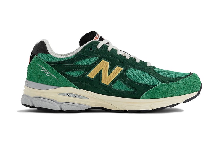 New Balance 990v3 Made in USA Gears up for Spring in Green and Yellow