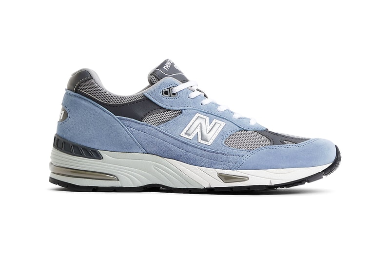 New Balance 991 made in uk slate blue white gray abzorb 220 usd release info date price