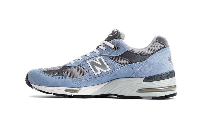 New Balance 991 made in uk slate blue white gray abzorb 220 usd release info date price