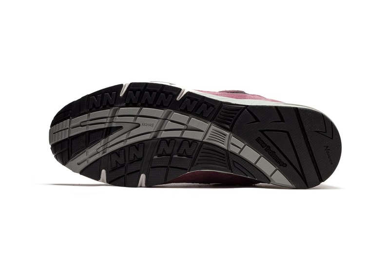 New Balance 991 Arrives in "Pink Suede" Made in UK M991PGG dad shoes sneakers pink pig skin suede darker shade grey